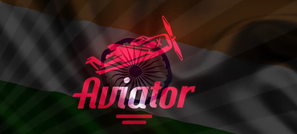 Picture mein Bharat ka jhanda aur Aviator ka logo dikh raha hai